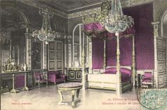 Compiegne - das Schloss - Raum hat Coucher - CPA