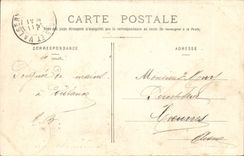 Compiegne - das Schloss - Raum hat Coucher - CPA