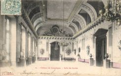 Compiegne - das Schloss - Raum des Schutzes - CPA