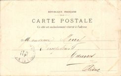 Compiegne - das Schloss - Raum des Schutzes - CPA