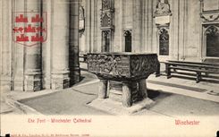 The United Kingdom Great BRitain CPA Winchester The face Winchester cathedral