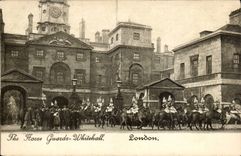 Drache des Pferdenschutzes Konigreich-Grossbritannien CPA London London 'zur Rustung)