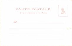 CPA old Engravings Five O clock (folklore cat cat)