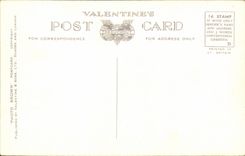 Grande Bretagne Great BRitain CPA Rough sea Rockery promenade Blackpool