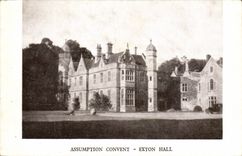 Grande Bretagne Great BRitain CPA Assumption convent Exton Hall