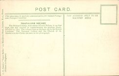 The United Kingdom Great Britain CPA London London Trafalgar Public garden