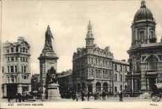 The United Kingdom Great Britain CPA Victoria Hull Public garden