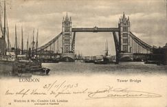 The United Kingdom Great Britain CPA London London Tower bridge