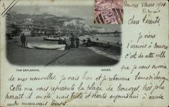 The United Kingdom Great Britain CPA The Dover esplanade