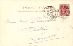 England - England - London - Clock Tower and Houses off Parliment - CPA