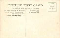 The United Kingdom Great BRitain CPA Conway castle interior