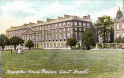 The United Kingdom Great BRitain CPA Hampton short De luxe hotel East face