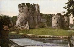 The United Kingdom Great BRitain CPA Chepstow castle Beaufort