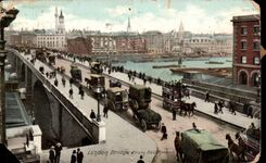 The United Kingdom Great BRitain CPA London London from Soutwalk