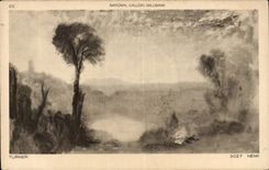 The United Kingdom Great BRitain CPA National gallery Turner Nemi