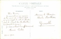 Reales hat Foto Schauspiel Theater 3 April 1910hector-Geheimnis von Pardhaillan Maurice Dubois Charles Berthon Grenoble