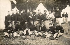 Real photo Militaria Regiment