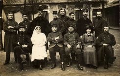 Real photo military Militaria Hospital Temporary St Leonard High Vienna Limoges TOP