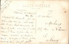 Real photo Sissonne has Michaux Rue of LAscou has Nancy