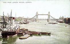 England - England - London - London - View from London Bridge - CPA