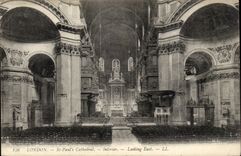 England - England - London - London - St Paul' S Cathedral - Interior - Looking Are - CPA