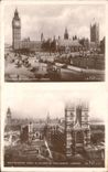 England - England - London - London - Westminster Abbey and Houses off Parliment - CPA