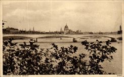 England - England - London - London - Waterloo Bridge - CPA