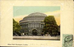 England - England - London - London - Albert Hall Kensington - CPA