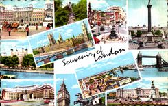 England - England - London - London - Souvenir - CPA