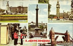England - England - London - London - Souvenir - CPA