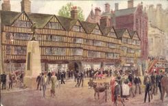 England - England - London - London - The Old Houses High Holborn - Gray' S Inn Road - ass - donkey - CPA