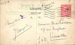 England - England - London - London - Imperial Hotel - Russell Public garden - CPA