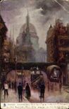 England - England - London - London Ludgate Hill - Thick card - CPA