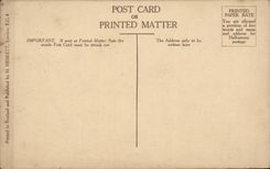 England - England - London - London Trafalgar Public garden - CPA