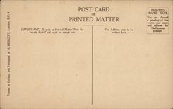 England - England - London - London Trafalgar Public garden - CPA