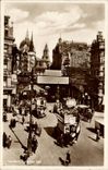 England - England - London - Ludgate Hill - Bravingtons - image bustling with activity - CPA