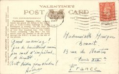 England - England - London - Parliment Public garden - CPA