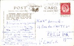 England - England - London - Parliment Public garden - CPA