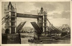 England - England - London - Tower Bridge - CPA