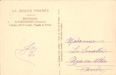 Saint Thegonnec CPA L'eglise