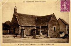 Tregastel CPA Chapelle Sainte Anne