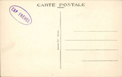 Cape Frehel CPA View taken of the platform of the headlight (lighthouse)