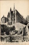 Abbey of Mont Saint Michel the wonder seen from of the Tower of North