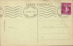 Mont Saint Michel CPA chorus of the basilica