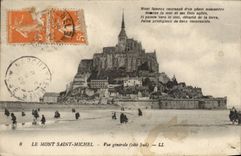 Mont Saint Michel CPA View
