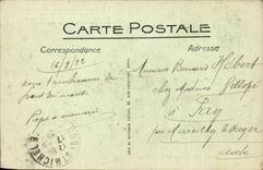 Mont Saint Michel CPA View