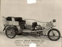 CPM Collection Freres Tonneau Lacroix de SAville 1898 (car automobile)