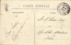 CPA songs of Botrel glasses of large mother TOP children Folklore