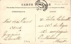 CPA Fantaisie Voeux Femmes Bonne annee 