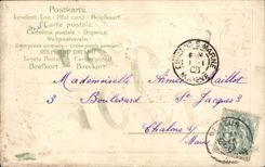 CPA Fantaisie Voeux Bonne annee 1905